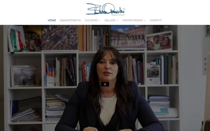 Screenshot of barbaracacciolari.it