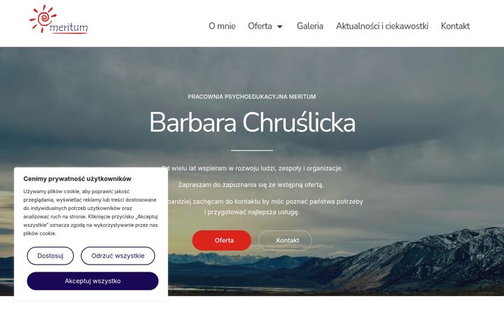 Screenshot of barbarachruslicka.com.pl