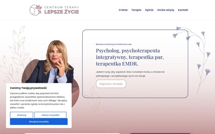 Screenshot von barbarakazmierczak.pl