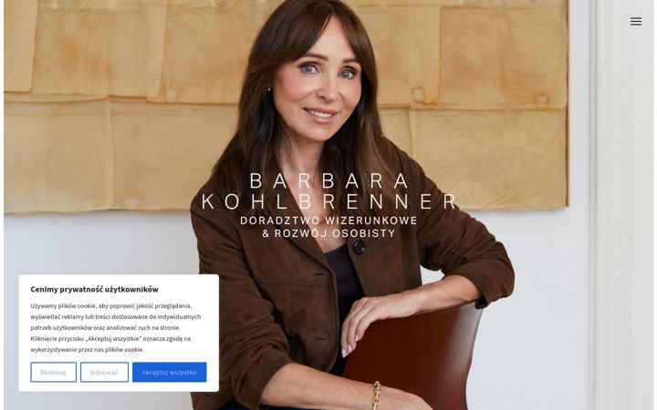 Screenshot of barbarakohlbrenner.pl