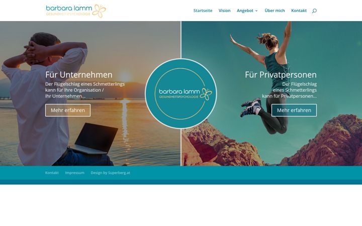 Screenshot of barbaralamm.at