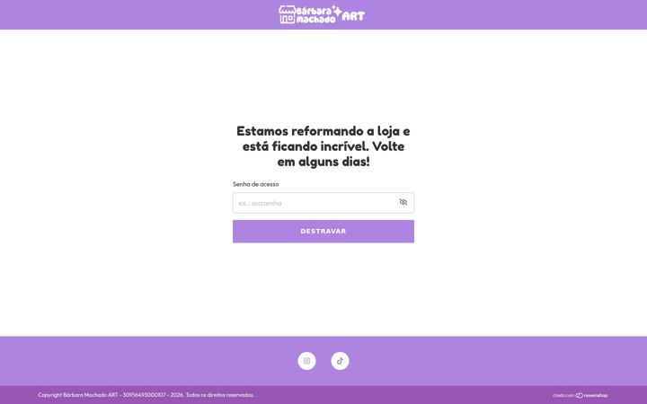 Screenshot του barbaramachadoart.com.br