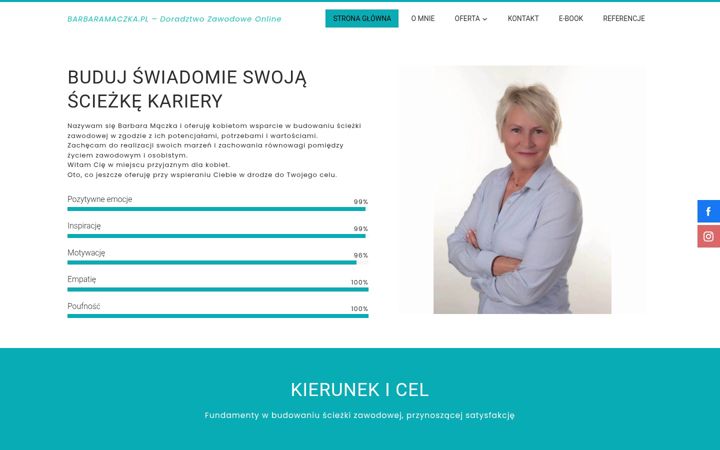 Screenshot of barbaramaczka.pl