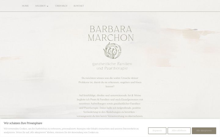 Screenshot of barbaramarchon.ch