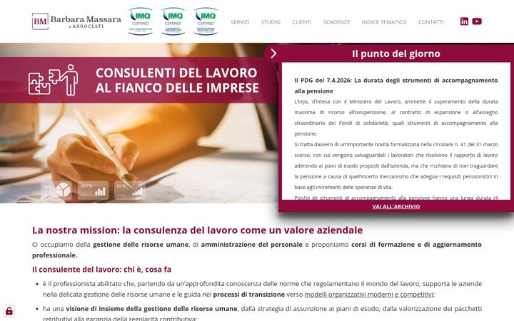 Screenshot of barbaramassara.com