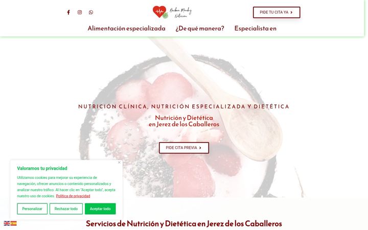 Screenshot of barbaramendeznutricion.es