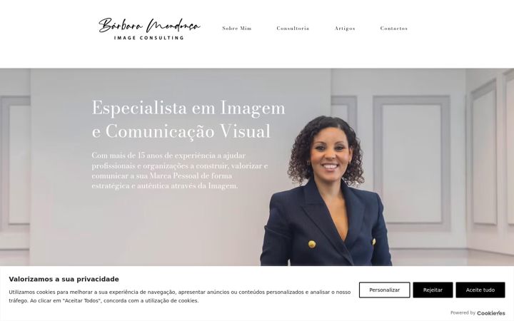 Screenshot of barbaramendonca.pt