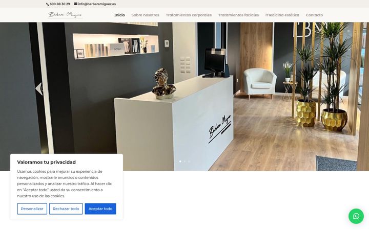 Screenshot of barbaramiguez.es