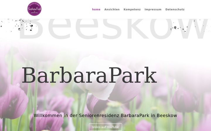 Screenshot of barbarapark.de