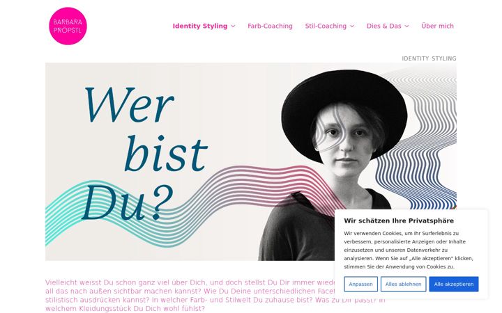Screenshot of barbaraproepstl.de