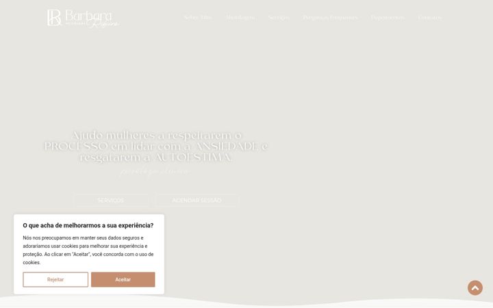 Screenshot of barbararibeiropsi.com