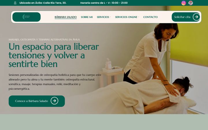 Screenshot of barbarasalado.com