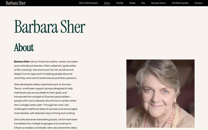 Screenshot of barbarasclub.com