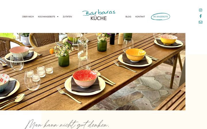 Screenshot of barbaraskueche.at