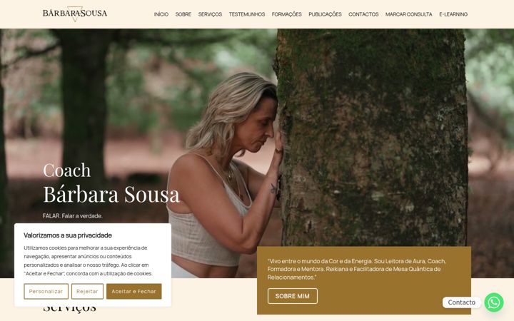 Screenshot of barbarasousa.pt