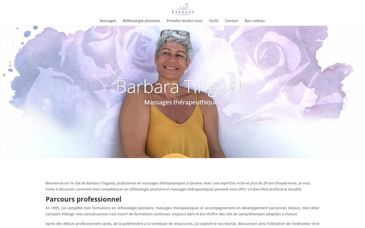 Екранна снимка на barbaratinguely.ch
