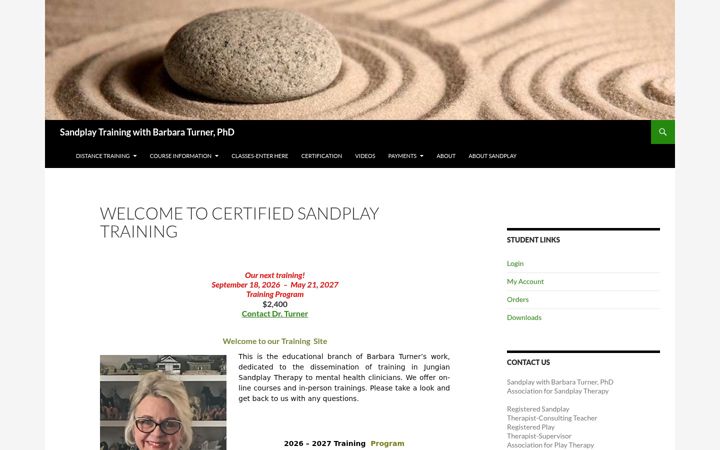 Screenshot of barbaraturner.org