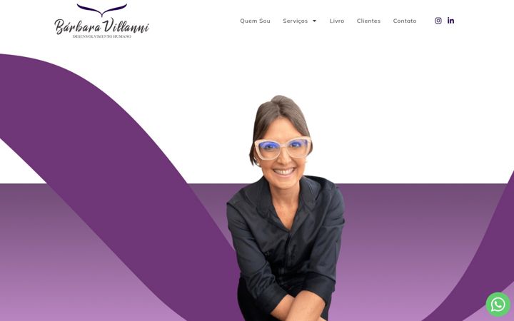 Screenshot του barbaravillanni.com.br