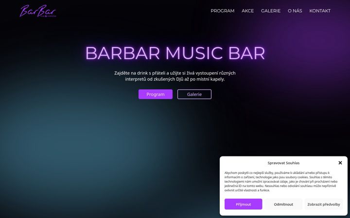 Screenshot of barbarclub.cz