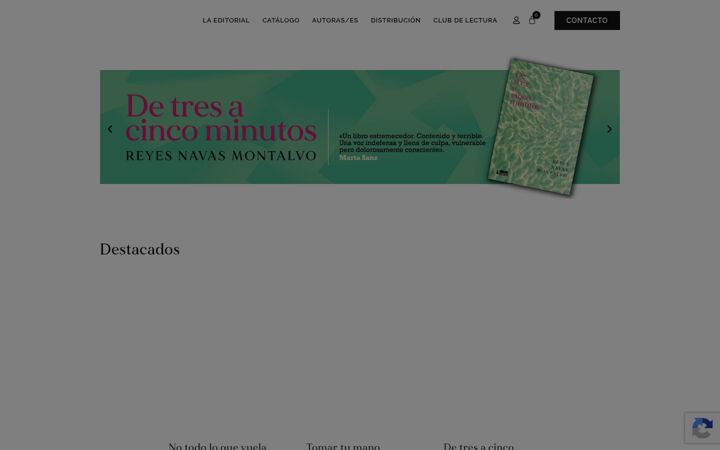Screenshot of barbarieeditora.es