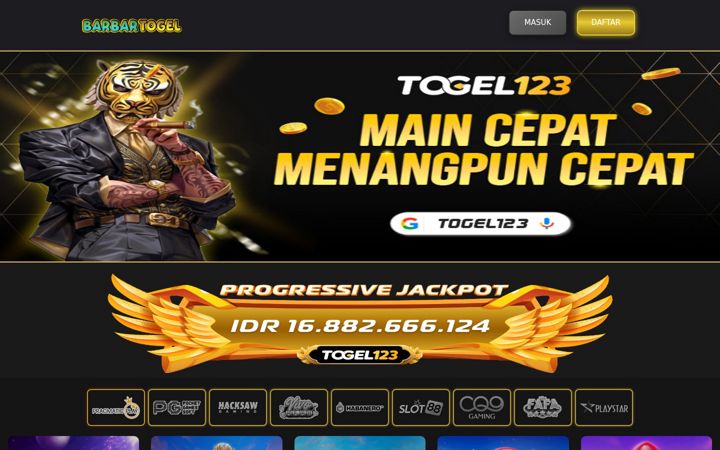 Screenshot of barbartogel.net