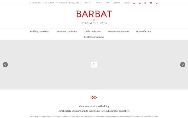 Screenshot of barbat.pl