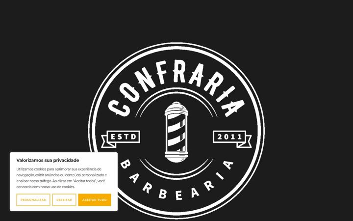 Screenshot di barbeariaconfraria.com.br