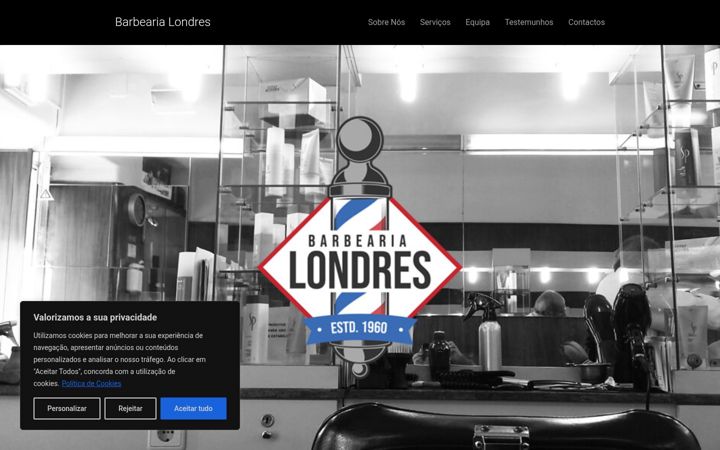 Screenshot of barbearialondreslx.pt