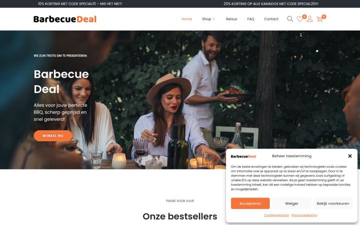 Screenshot of barbecuedeal.com