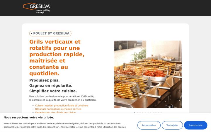 Screenshot of barbecuegresilva.fr