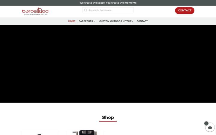Screenshot of barbekool.com