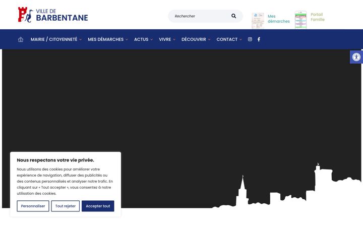 Screenshot of barbentane.fr