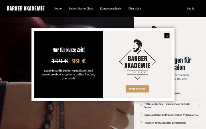 Skärmbild av barber-akademie.at