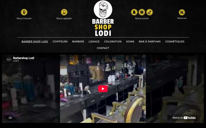 Screenshot of barber-shop-lodi.fr