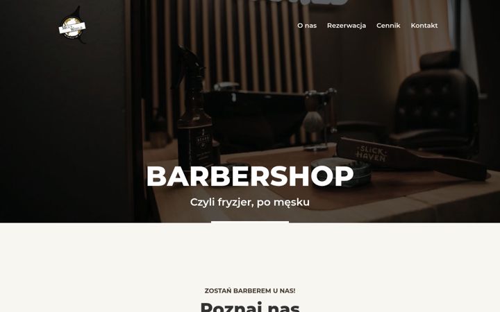 Screenshot von barber.rybnik.pl