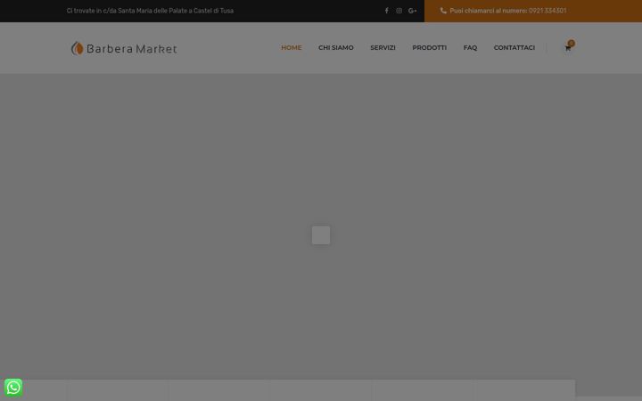 Screenshot of barberamarket.it