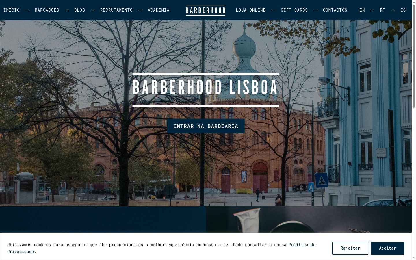 Ekrānuzņēmums ar piekrišanas baneri, kas tika rādīts pirms jebkādas mijiedarbības
