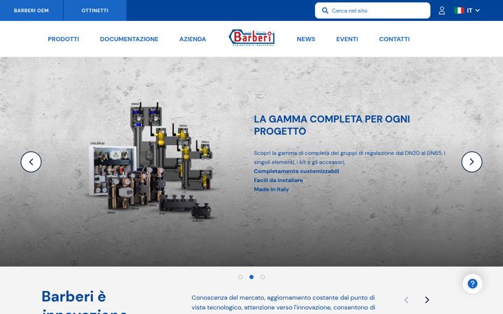 Screenshot of barberi.it