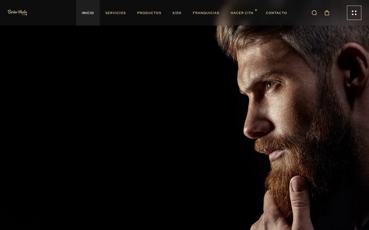 Screenshot of barberiabarbamala.com