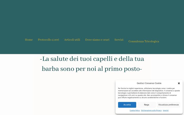 Screenshot of barberiagentile.com