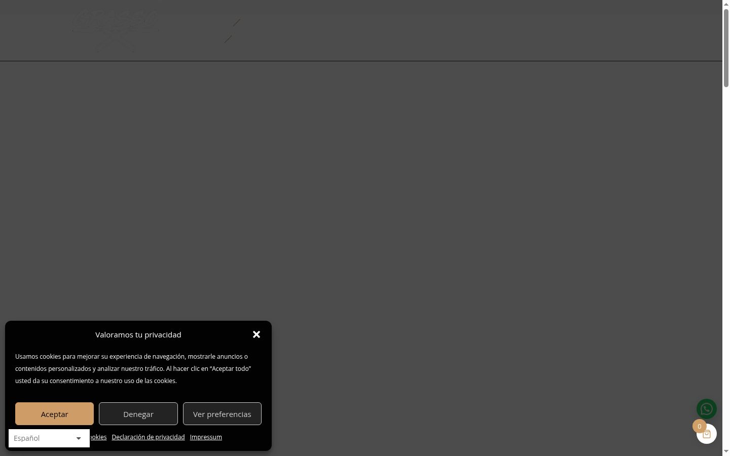 Screenshot tal-banner tal-kunsens muri qabel kwalunkwe interazzjoni