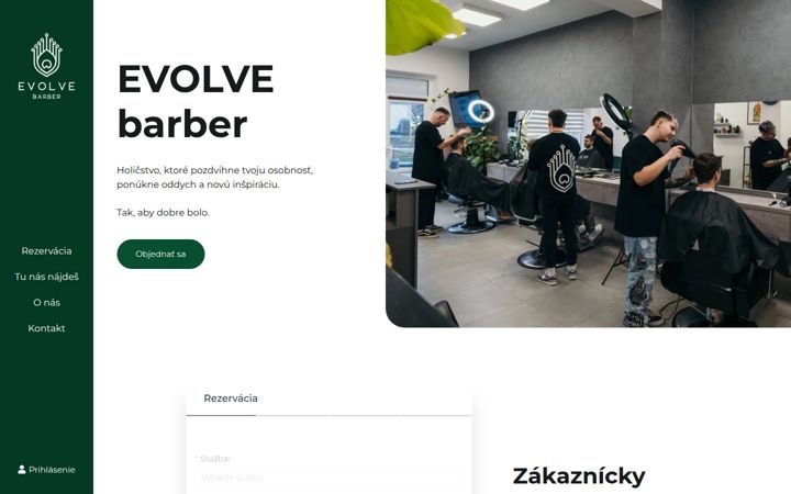 Screenshot του barberilava.sk