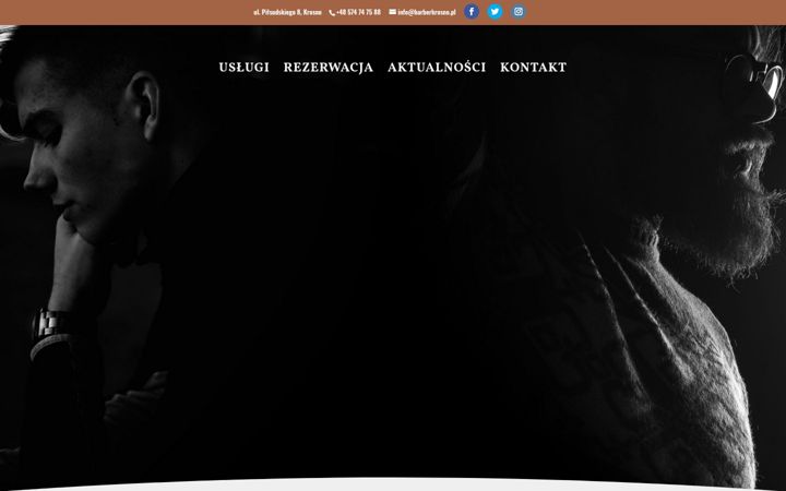Screenshot of barberkrosno.pl