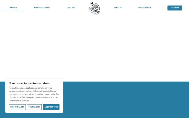 Screenshot of barberluxury.re