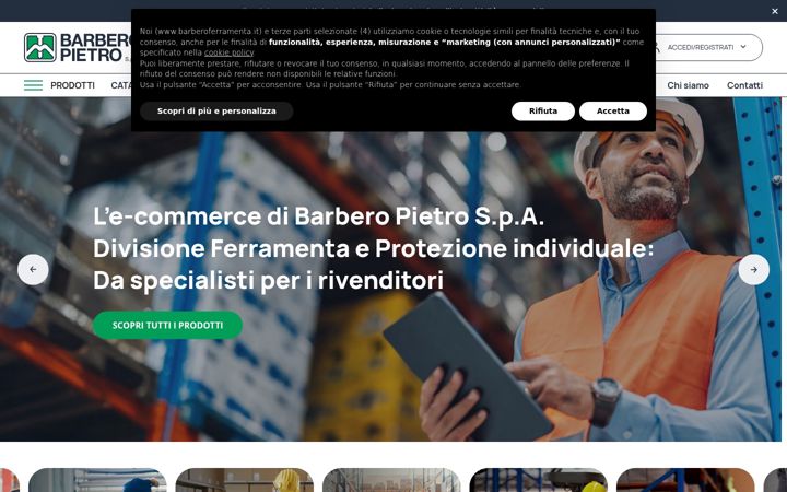 Screenshot of barberoferramenta.it