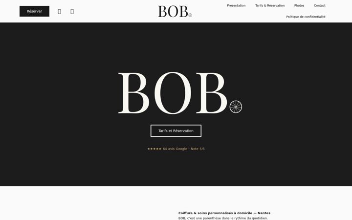 Screenshot of barberonbike.fr