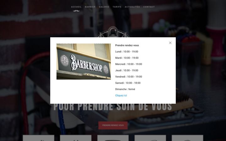 Screenshot of barbershop-voujeaucourt.fr