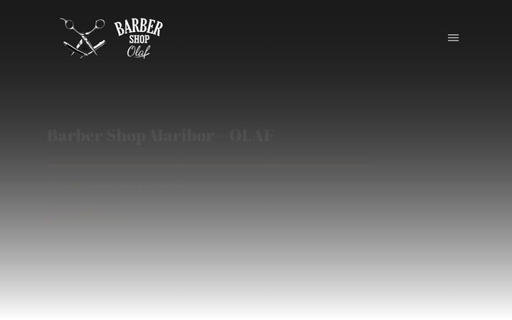 Screenshot of barbershop.si