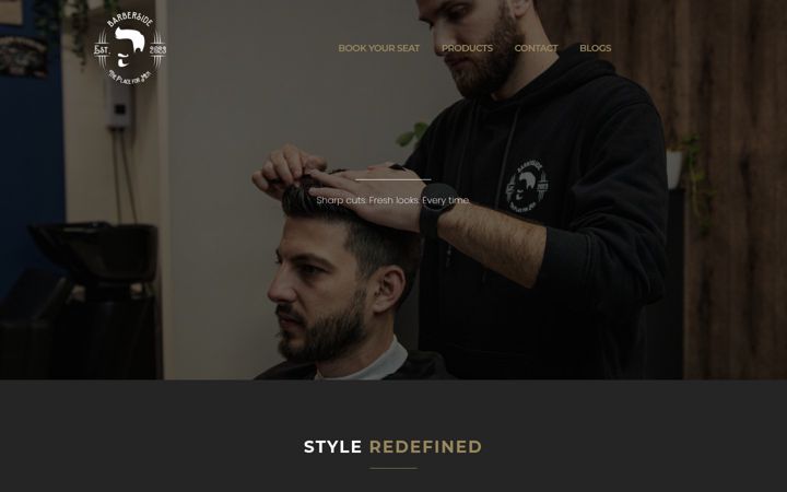 Screenshot of barbersidelarnaca.com