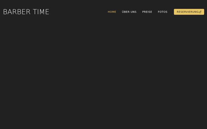 Screenshot of barbertime.eu